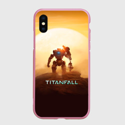 Чехол для iPhone XS Max матовый Titanfall