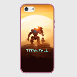 Чехол для iPhone 5/5S матовый Titanfall