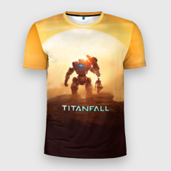 Мужская футболка 3D Slim Titanfall