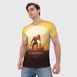 Мужская футболка 3D Titanfall - фото 2