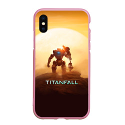 Чехол для iPhone XS Max матовый Titanfall