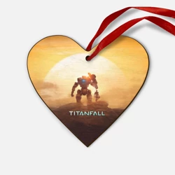 Деревянная игрушка Сердце Titanfall