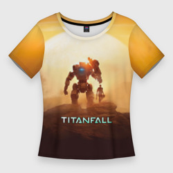 Женская футболка 3D Slim Titanfall