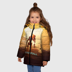 Зимняя куртка для девочек 3D Titanfall - фото 2