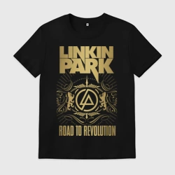 Мужская футболка хлопок Linkin Park