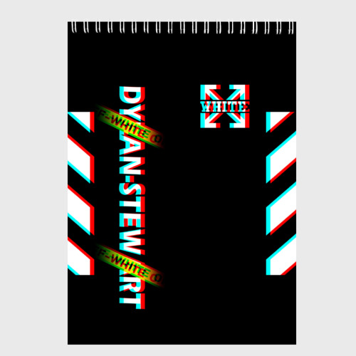 Скетчбук Off-White Black (Glitch). Фото 01 Скетчбук Off-White Black (Glitch). Фото 01