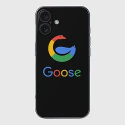 Чехол для iPhone 16 силиконовый с защитой камеры Goose