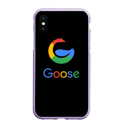 Чехол для iPhone XS Max матовый Goose