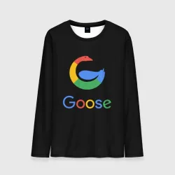 Мужской лонгслив 3D Goose