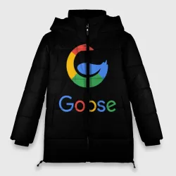 Женская зимняя куртка Oversize Goose