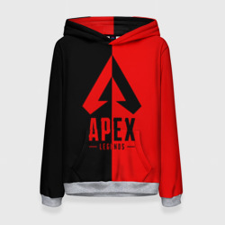 Женская толстовка 3D Apex Legends red