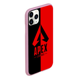 Чехол для iPhone 11 Pro Max матовый Apex Legends red - фото 2