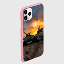 Чехол для iPhone 11 Pro Max матовый Танки - фото 2