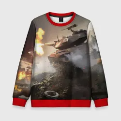 Детский свитшот 3D Танки