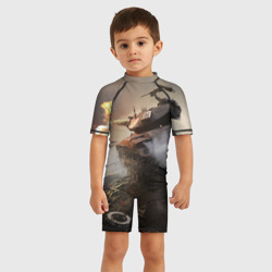 Детский купальный костюм 3D Танки - фото 2