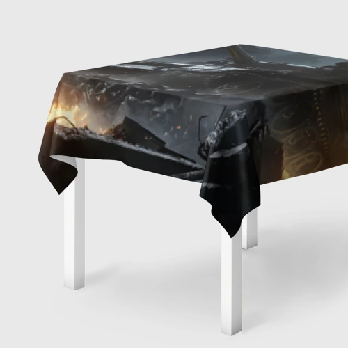 Скатерть 3D Танки