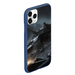 Чехол для iPhone 11 Pro Max матовый Танки - фото 2