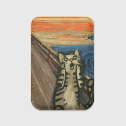 Картхолдер Magsafe магнитный Крик котика