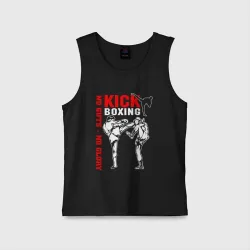 Детская майка хлопок Kickboxing