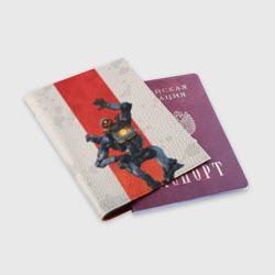 Обложка для паспорта матовая кожа Apex Legends - Pathfinder - фото 2