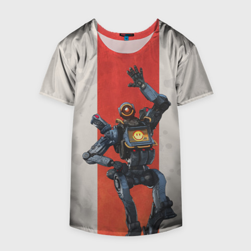 Накидка на куртку 3D Apex Legends - Pathfinder, цвет 3D печать - фото 4