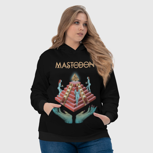 Женская толстовка 3D с принтом Mastodon, фото #4