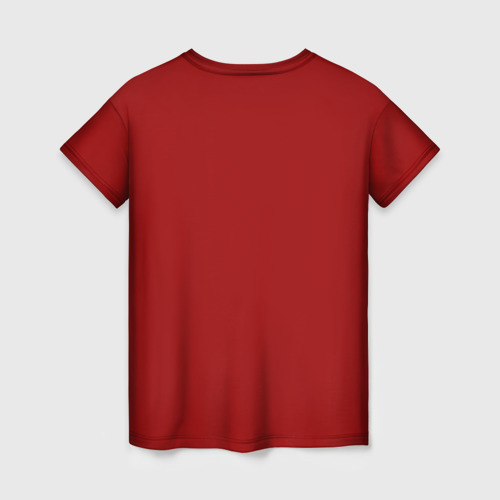 Женская футболка 3D с принтом Mastodon, вид сзади #1