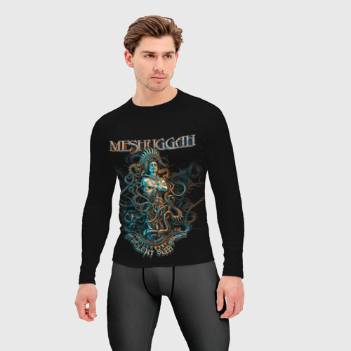 Мужской рашгард 3D Meshuggah, цвет 3D печать - фото 3