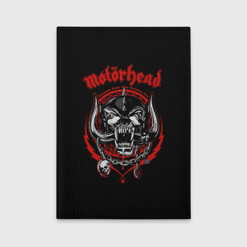 Обложка для автодокументов Motorhead