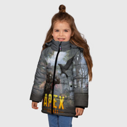 Зимняя куртка для девочек 3D Apex Legends - фото 2