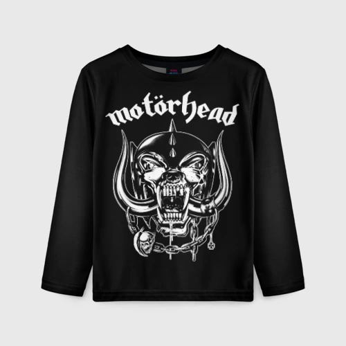 Детский лонгслив 3D Motorhead