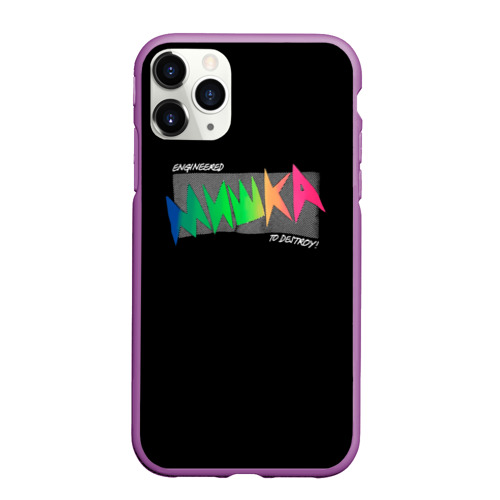 Чехол для iPhone 11 Pro Max матовый Mishka NYC x Tessa Violet, цвет фиолетовый