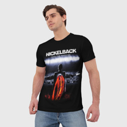 Мужская футболка 3D Nickelback - фото 2