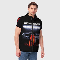 Мужской жилет утепленный 3D Nickelback - фото 2