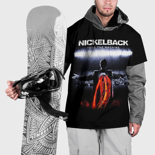 Накидка на куртку 3D Nickelback, цвет 3D печать