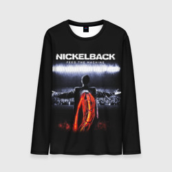 Мужской лонгслив 3D Nickelback