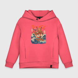 Детское худи Oversize хлопок Great Ramen off Kanagawa
