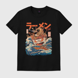 Мужская футболка хлопок Great Ramen off Kanagawa