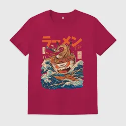 Мужская футболка хлопок Great Ramen off Kanagawa