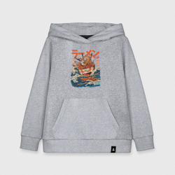 Детская толстовка хлопок Great Ramen off Kanagawa
