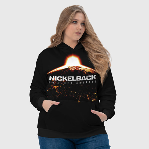 Женская толстовка 3D Nickelback, цвет 3D печать - фото 6