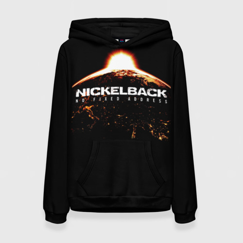 Женская толстовка 3D Nickelback, цвет 3D печать