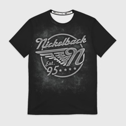 Мужская футболка 3D Nickelback