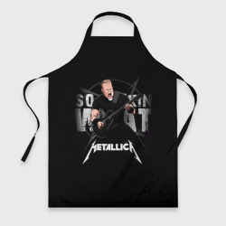 Фартук 3D Metallica black