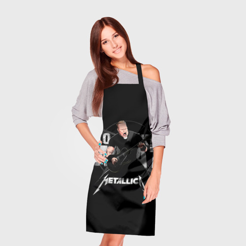 Фартук 3D Metallica black - фото 3