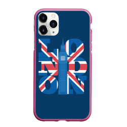 Чехол для iPhone 11 Pro матовый London