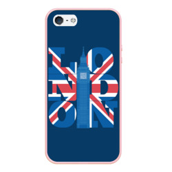 Чехол для iPhone 5/5S матовый London