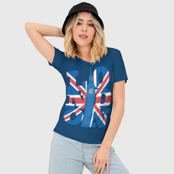 Женская футболка 3D Slim London - фото 2