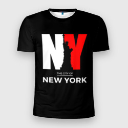 Мужская футболка 3D Slim New York City