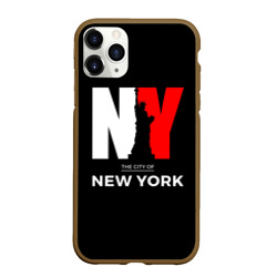 Чехол для iPhone 11 Pro Max матовый New York City